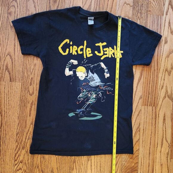 Circle Jerks North American Tour 2022 Concert Punk T-shirt Shirt Black Small S - Picture 7 of 8